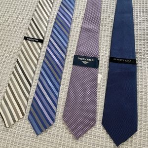 NEW Ties!  Claiborne, Dockers & Kenneth Cole NY